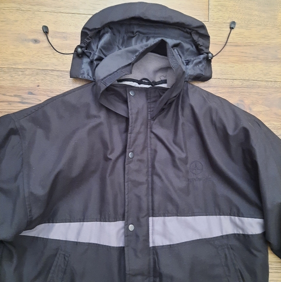 Mercedes Benz Padded 3/4 Length Jacket - Picture 2 of 14